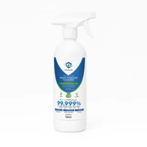 Aqua Protego 750ml hypochlorous acid spray cleaner front – HOCl disinfectant Dubai UAE